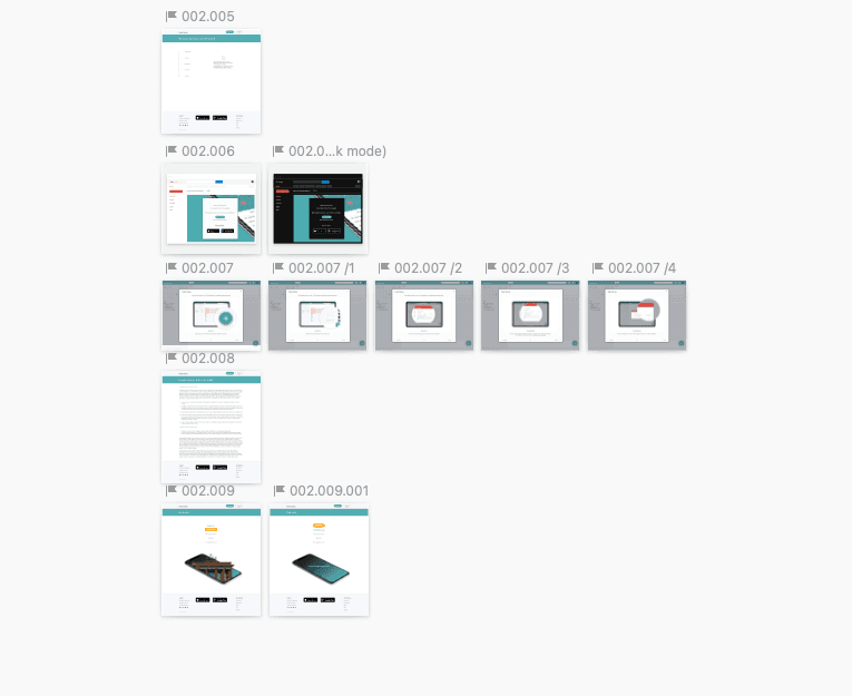 Hermine web app user flow 3