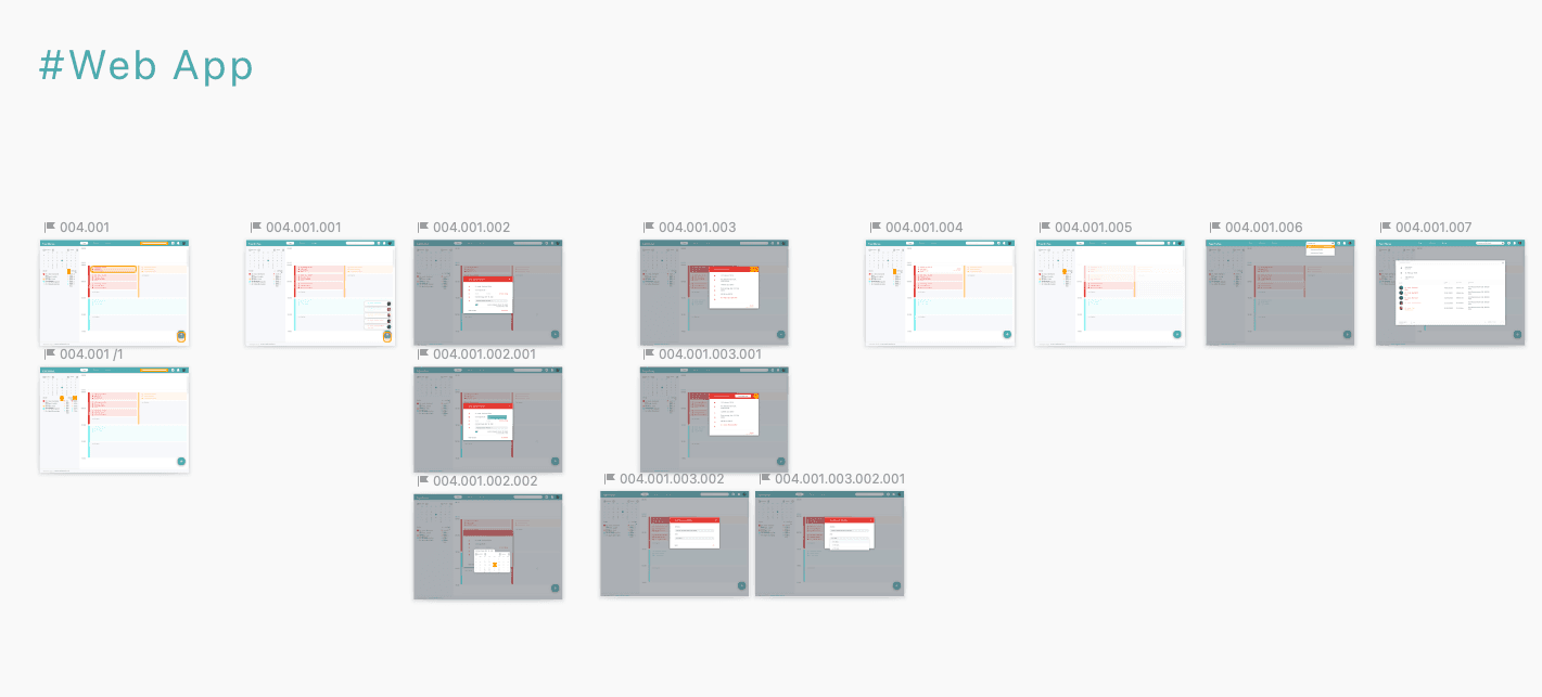 Hermine web app user flow 7
