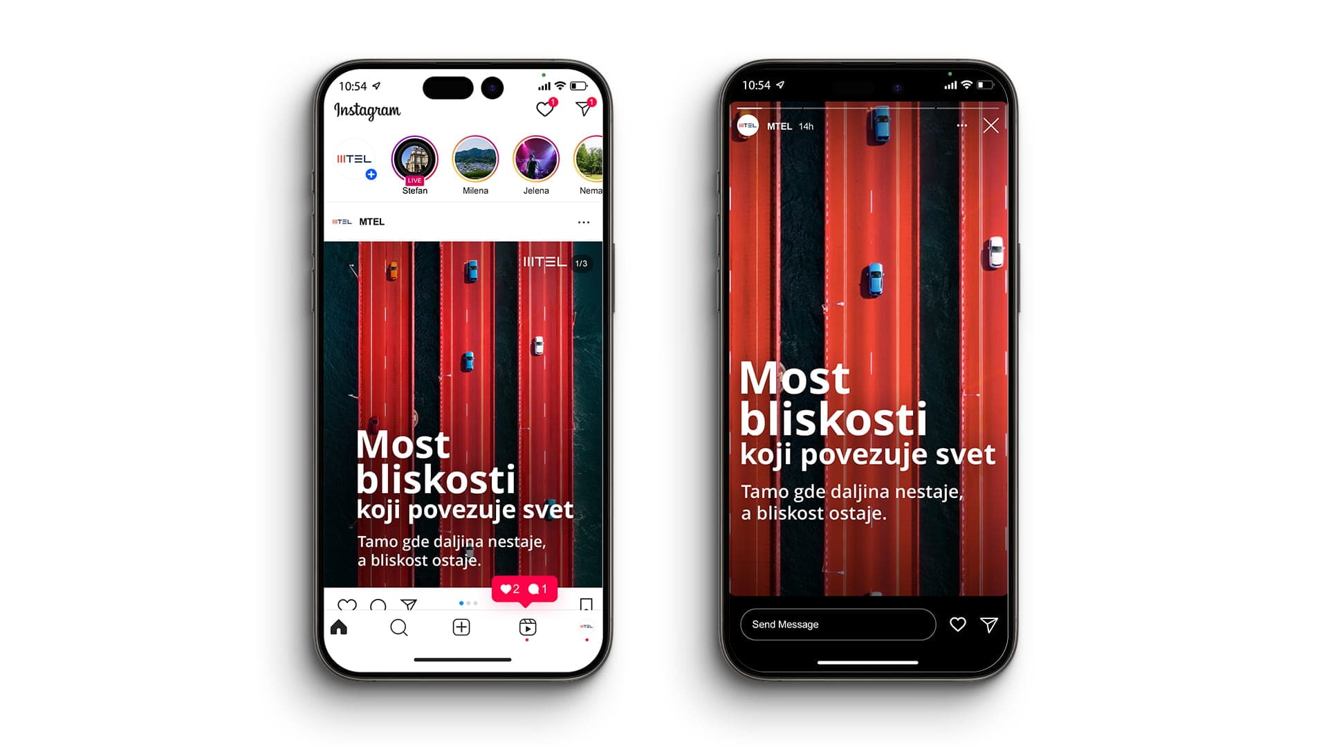 Social media post mockup, second set