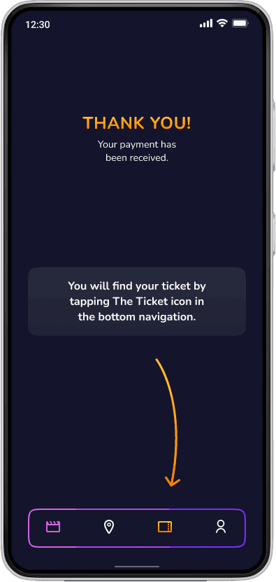 Userflow mockup screen 9